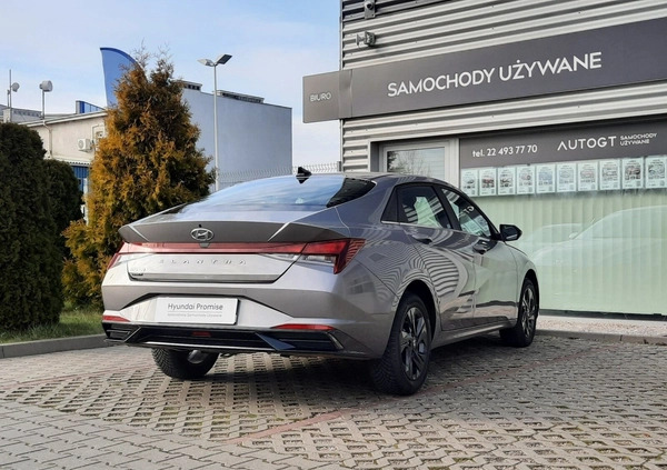 Hyundai Elantra cena 103900 przebieg: 9979, rok produkcji 2023 z Pułtusk małe 436